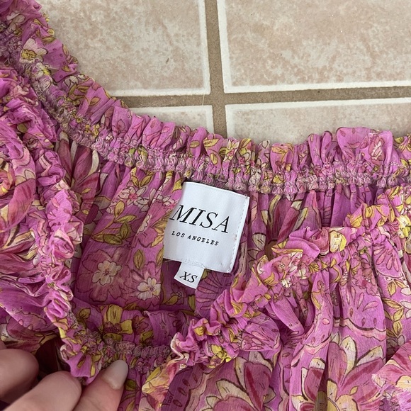 NWOT Misa Los Angelos crop top - Picture 4 of 5